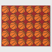 Basketball (bal) cadeaupapier (Vlak)