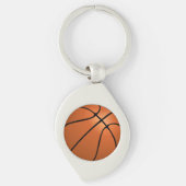 Basketball (bal) sleutelhanger (Voorkant)