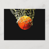 Basketball Ball Briefkaart (Voorkant)