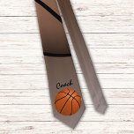 Basketball Ball Coach Player Fan Sports Stropdas<br><div class="desc">Basketball Ball Coach Player Fan Sports stropdas. Geweldig voor een basketbalspeler,  basketbalcoach of fan. Voeg jouw tekst toe of verwijder het.</div>