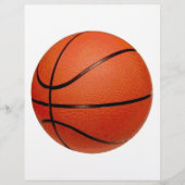 Basketball Ball Flyer (Voorkant)