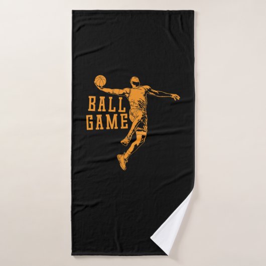 Basketball "Ball Game" Badhanddoek (Badhanddoek)