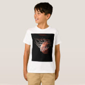 Basketball Ball in Action T-shirt (Voorkant volledig)