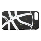 Basketball Ball in Space Case-Mate iPhone Case (Achterkant (Horizontaal))