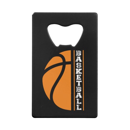 Basketball - Ball is Life Creditkaart Flessenopener (Achterkant)