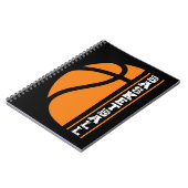 Basketball - Ball is Life Notitieboek (Linkerzijde)