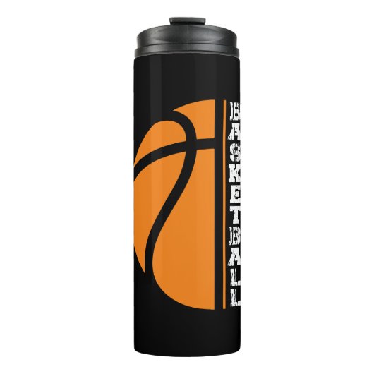 Basketball - Ball is Life Thermosbeker (Voorkant)