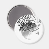 Basketball Ball Magneet (Voorkant / Achterkant)