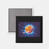 Basketball Ball Magneet (Voorkant / Achterkant)