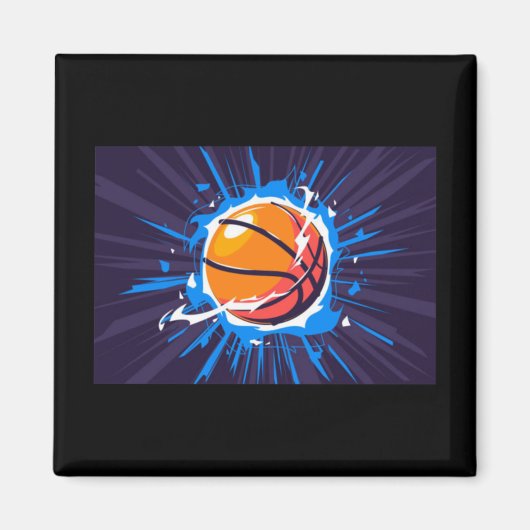 Basketball Ball Magneet (Voorkant)