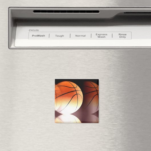 Basketball Ball Magneet (Insitu (Vaatwasser))