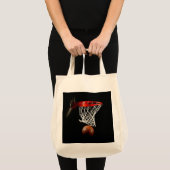 Basketball Ball & Net Tote Bag (Voorkant (product))