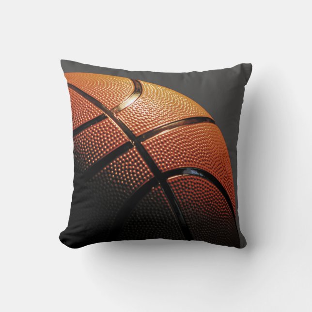 Basketball Ball-ontwerp Kussen (Voorkant)