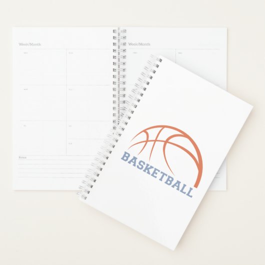 Basketball Ball-ontwerp voor touringcars Planner (Display)