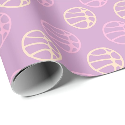 Basketball Ball Pink Patroonsport Cadeaupapier (Rol Hoek)
