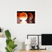 Basketball Ball Poster Print (Thuiskantoor)