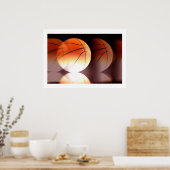 Basketball Ball Poster Print (Keuken)