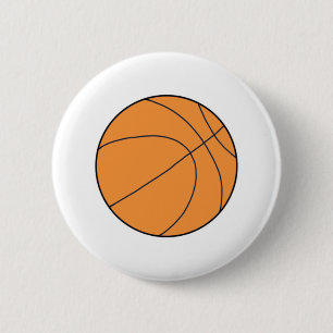 Basketball Ball Ronde Button 5,7 Cm