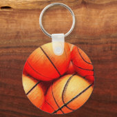 Basketball Ball Sleutelhanger (Voorkant)