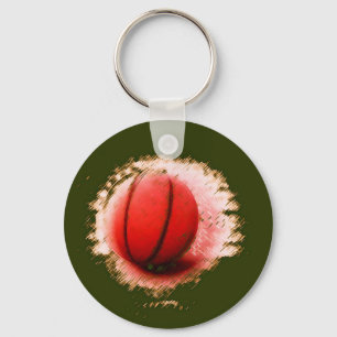 Basketball Ball Sleutelhanger