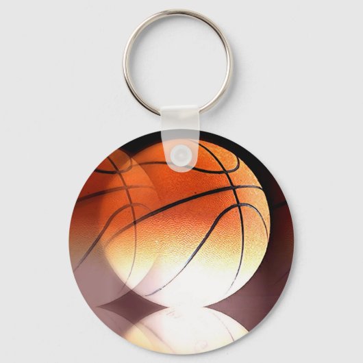 Basketball Ball Sleutelhanger (Voorkant)