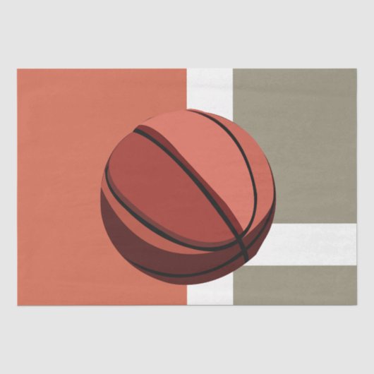 Basketball Ball-sport Tissuepapier (Voorkant)