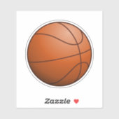 Basketball Ball Sticker (Vel)
