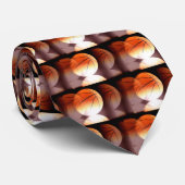 Basketball Ball Stropdas (Opgerold)