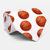 Basketball Ball Stropdas (Opgerold)