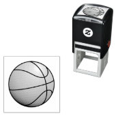 Basketball Ball Zelfinktende Stempel (In situ)