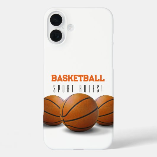 Basketball Balls | Sportregels Case-Mate iPhone Case (Achterkant)