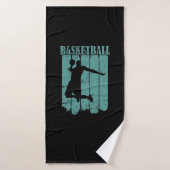 Basketball Ballsport Amerika Teamsport Badhanddoek (Badhanddoek)
