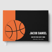 Basketball Bar Mitzvah Gastenboek (Voorkant)