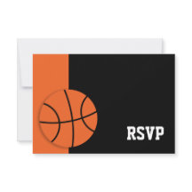 Basketball Bar Mitzvah RSVP