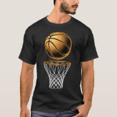 Basketball Basket  Ball Basketball Player Fan Dad  T-shirt (Voorkant)
