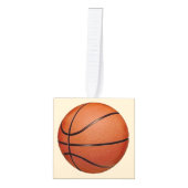 Basketball Basketball Design Cube Ornament (Voorkant)
