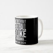Basketball Basketball Player Funny Gezegde Gift Koffiemok (Voorkant rechts)