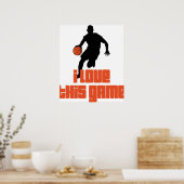 Basketball Basketball Poster (Keuken)
