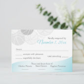 Basketball Bat Mitzvah Response RSVP Kaartje (Staand voorkant)