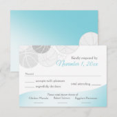 Basketball Bat Mitzvah Response RSVP Kaartje (Voorkant / Achterkant)