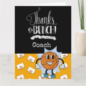Basketball bedankt coach (Voorkant)