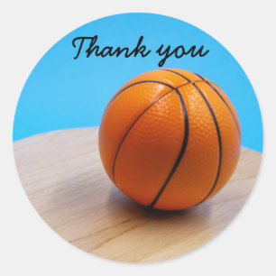 Basketball bedankt Sticker