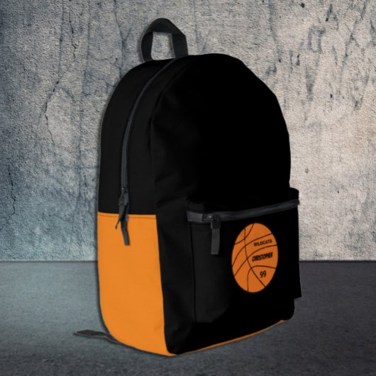 Basketball Bedrukte Rugzak