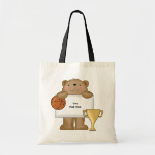 Basketball Beer Bulletin (aanpasbaar) Tote Bag