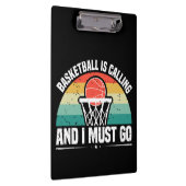 Basketball belt en ik moet gaan klembord (Rechts)