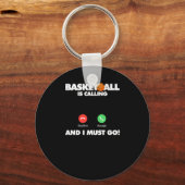 Basketball belt en ik moet gaan sleutelhanger (Voorkant)