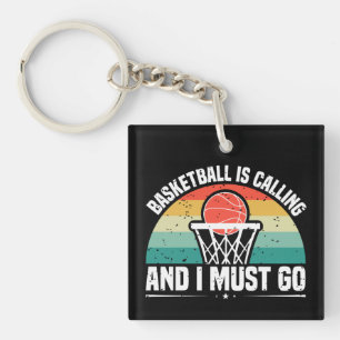 Basketball belt en ik moet gaan sleutelhanger