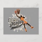 Basketball Best Player Tshirts en cadeaus Briefkaart (Voorkant)