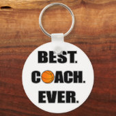 Basketball Beste coach ooit Sleutelhanger (Voorkant)