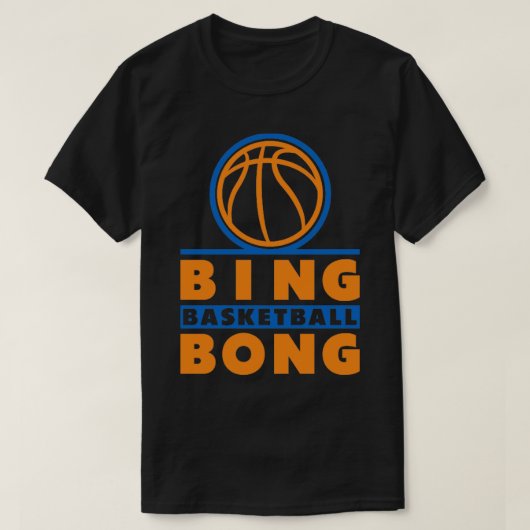Basketball Bing Bong T-shirt (Design voorkant)